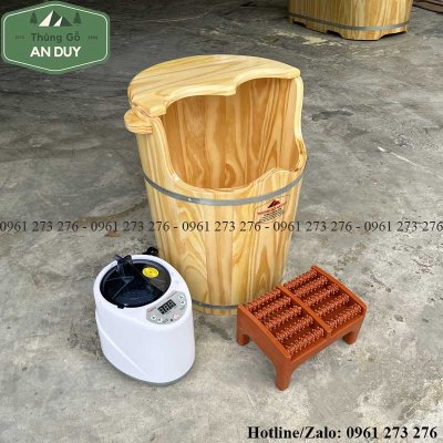 Thùng Gỗ Xông Chân Trị Liệu – Bí Quyết Đả Thông Kinh Lạc, Tối Ưu Chi Phí Cho Spa &amp; Gia Đình