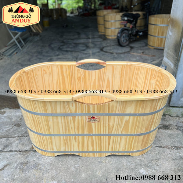 Xưởng An Duy giao hàng bồn tắm gỗ giá rẻ toàn quốc an toàn tuyệt đối.