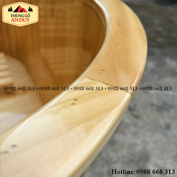 Bồn tắm bằng gỗ phân phối giá gốc tại xưởng sản xuất An Duy.