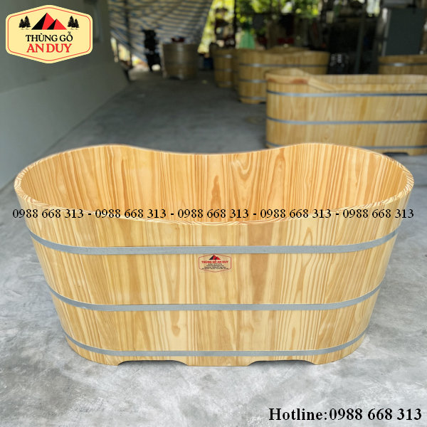 Xưởng sản xuất bồn tắm gỗ thông An Duy phân phối giá gốc không qua trung gian.