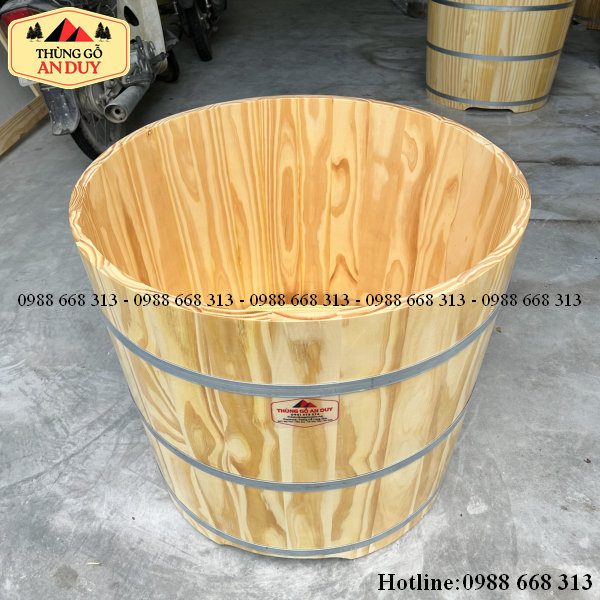 Xưởng sản xuất bồn tắm gỗ thông An Duy cam kết bảo hành 12 tháng.